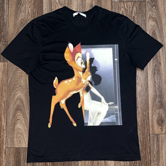 Givenchy x Disney Bambi Graphic Print T-Shirt